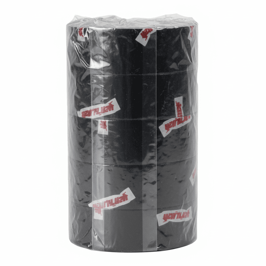 Electrical Insulation Tape – 5 Pack, Black, Heavy Duty 5