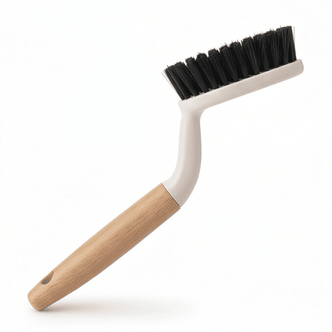 Cleaning Brush with Wooden Handle