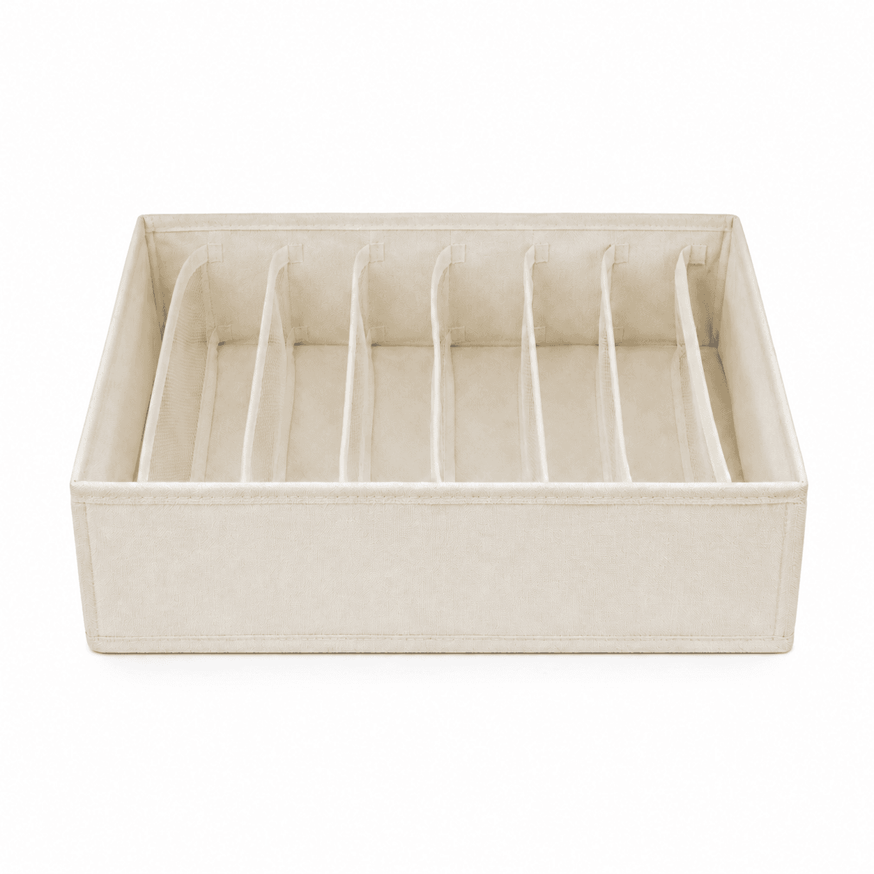 Practical 7-grid storage organizer designed to neatly arrange underwear 2