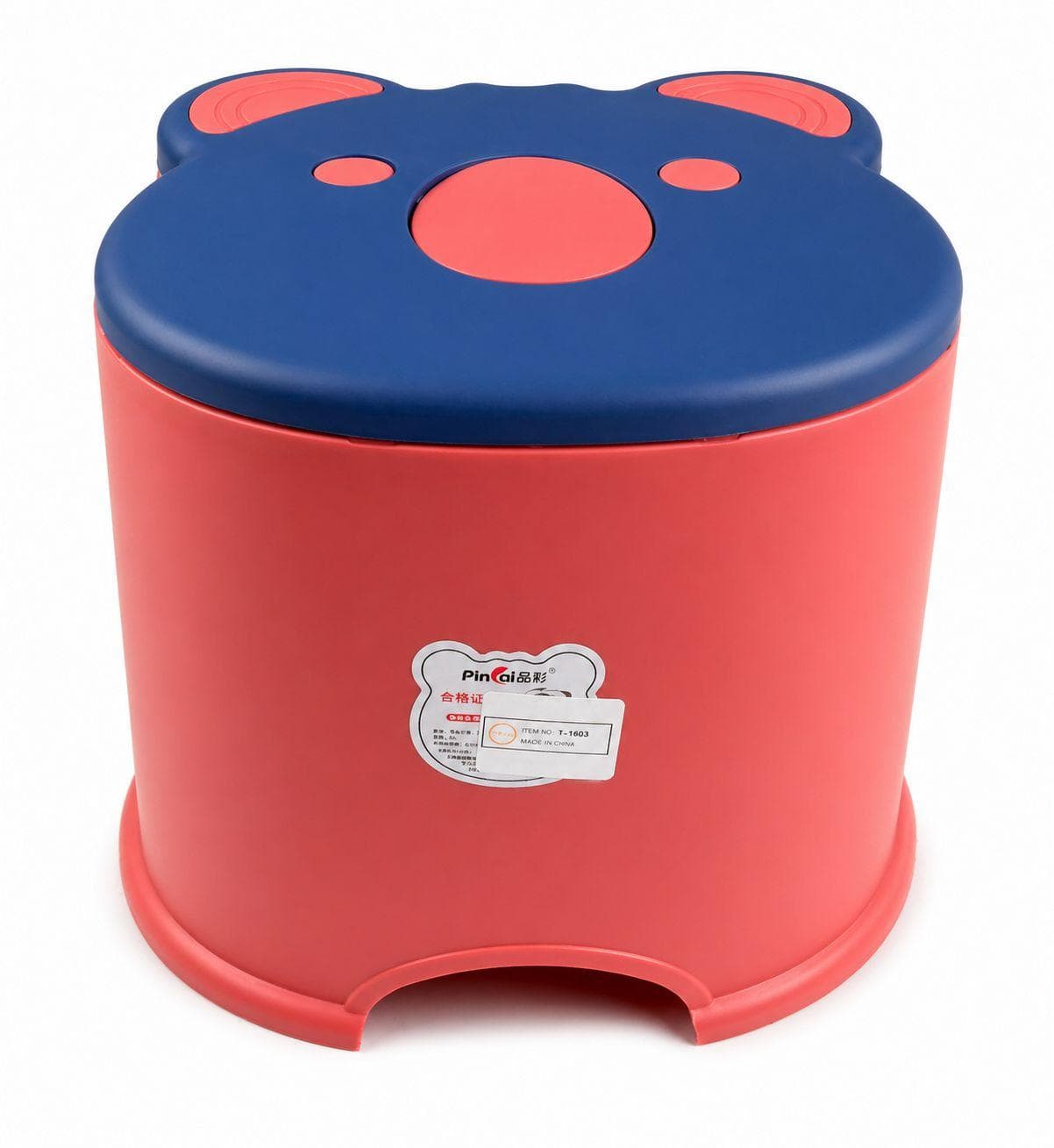 Kids Bear Stool with Storage 6
