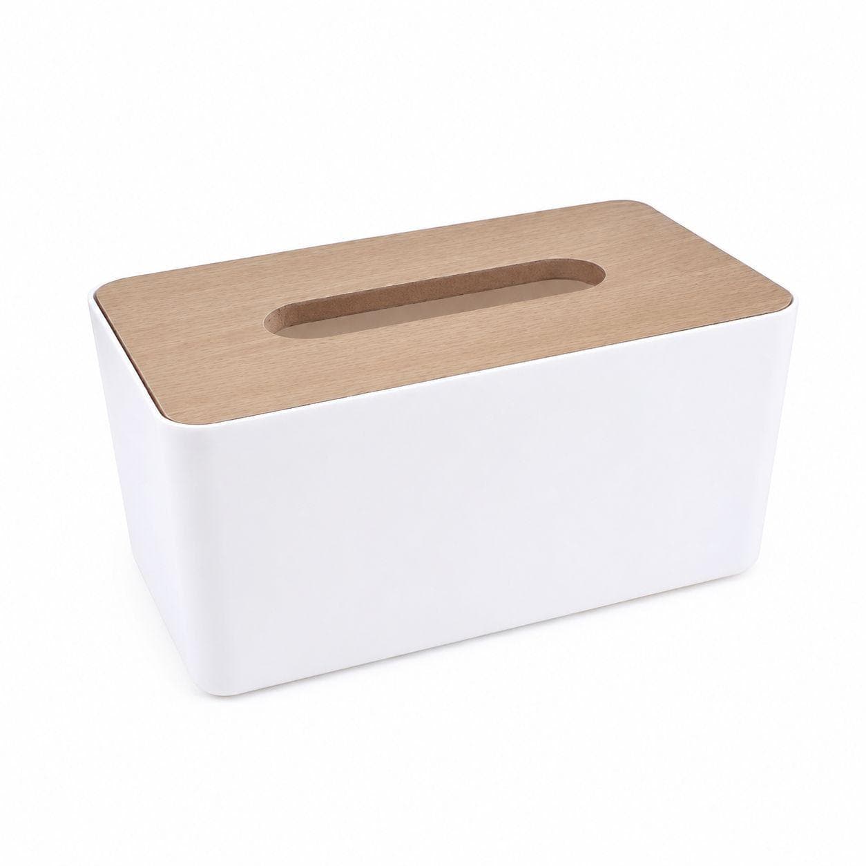 Tissue Box with Wooden Lid (21×13×9 cm) 8