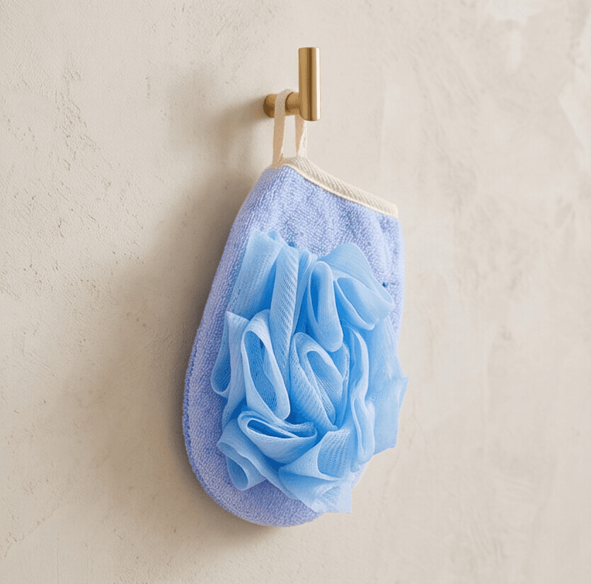 Soft Bath Sponge Without Handle – Rich Foam Gentle Shower Puff
