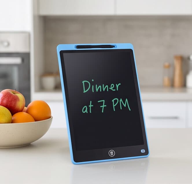 12-Inch LCD Writing Tablet for Kids – Reusable Digital Drawing Pad