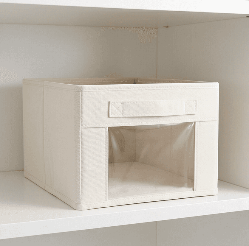 Fabric Storage Box Set – Multi-Size  wardrobe organizers for clothes, shirts, and accessories