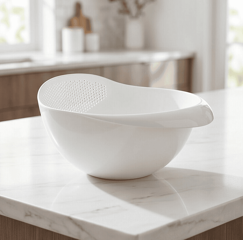 Rice Washing-Draining Plastic Basket