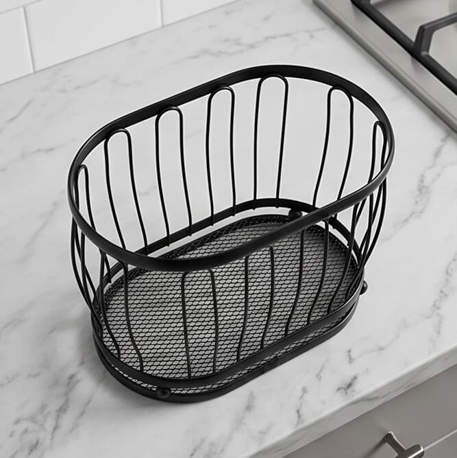 Multi-Purpose Metal Wire Storage Basket