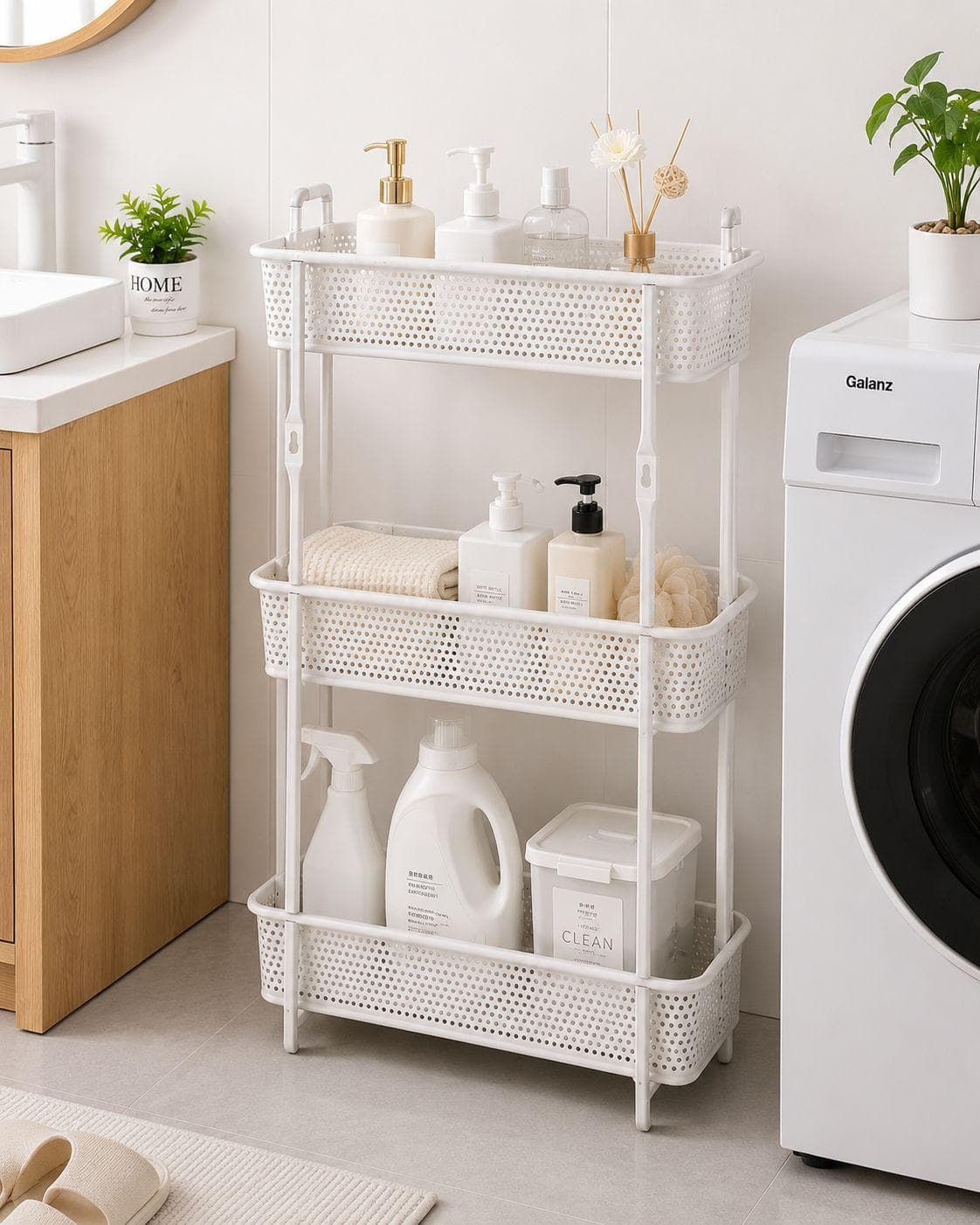 Tier Kitchen Organizer Rack for Spices and Bottles 4