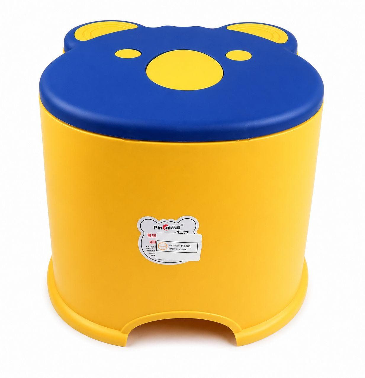 Kids Bear Stool with Storage 4