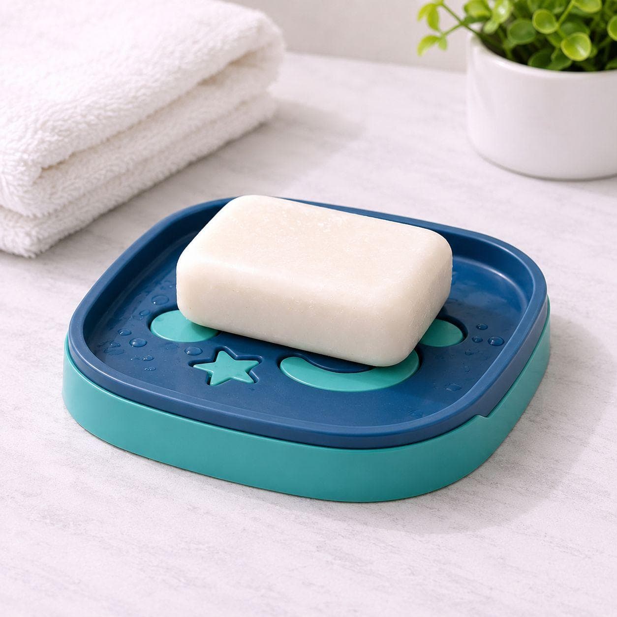 Double-Layer Soap Dish 13×9×2.5 cm (2 PCS) 4
