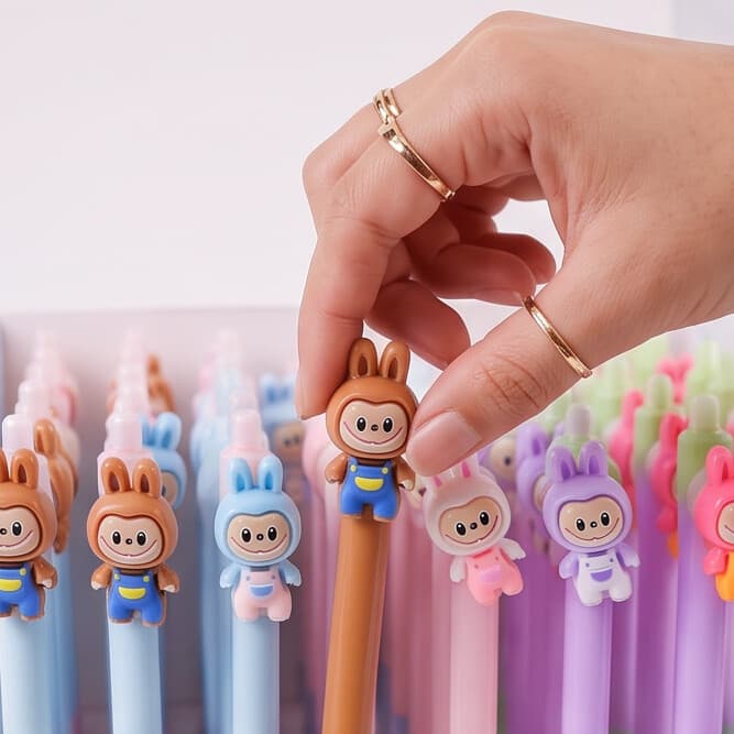Kids pen with a cute cartoon design