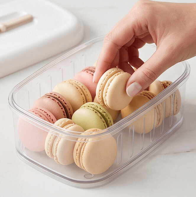 Q31-1104015 Large Spice Storage Box 4-Layer Single Layer 550ML 2