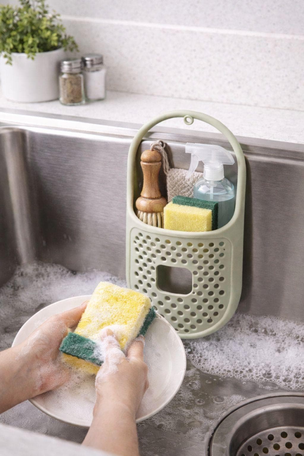 Silicone Sink Hanger with Strainer 3