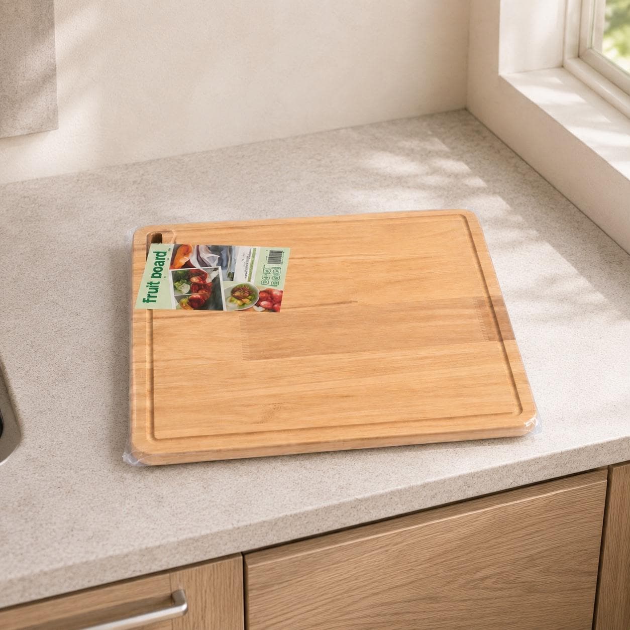 Bamboo Cutting Board with Juice Groove 3