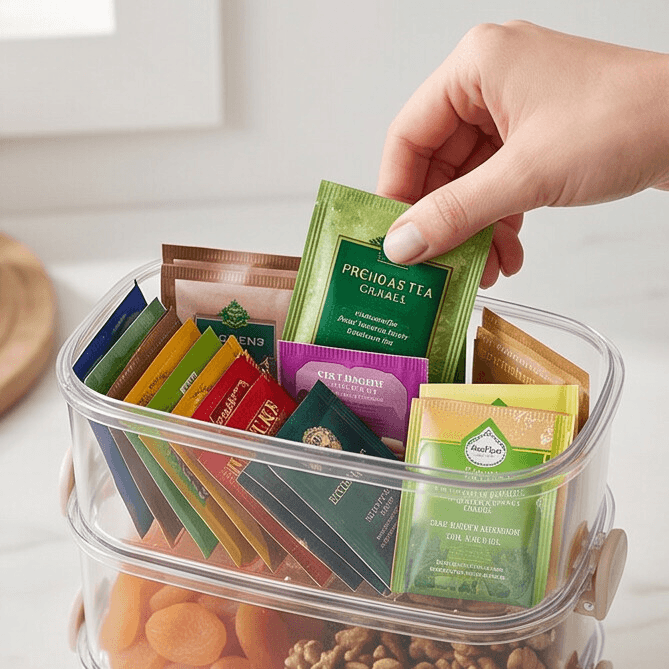 Q31-1104015 Large Spice Storage Box 4-Layer Single Layer 550ML 3