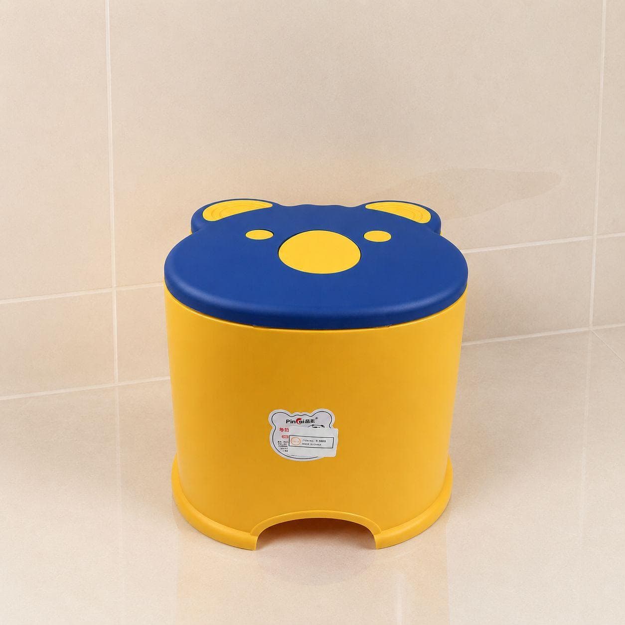 Kids Bear Stool with Storage 3
