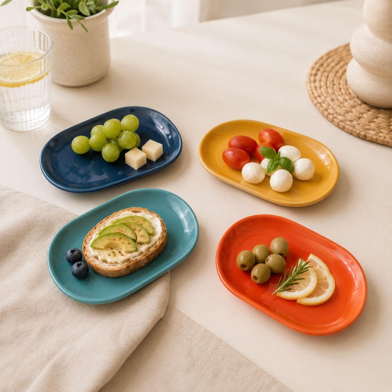 Heat-Resistant Pot Mat Set 4