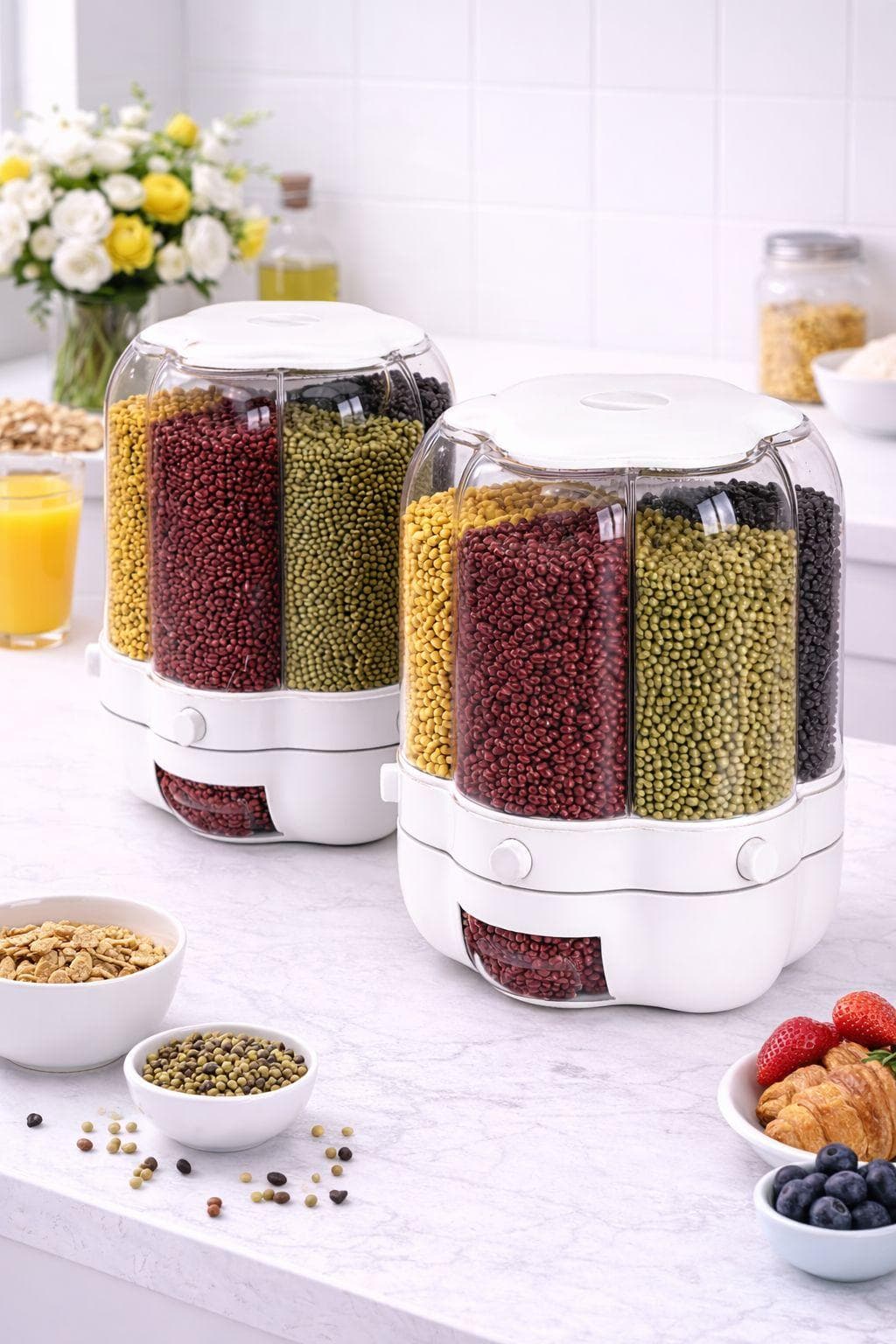 Extra Large Rice Storage Box No.01 (Color Box) (32×27 cm) 4