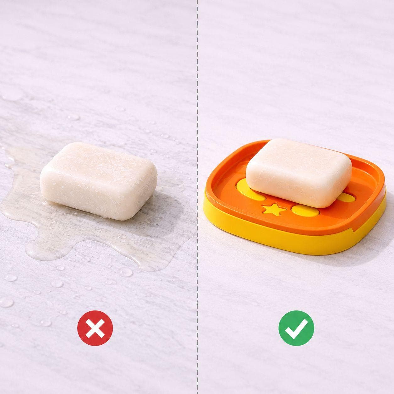 Double-Layer Soap Dish 13×9×2.5 cm (2 PCS) 2