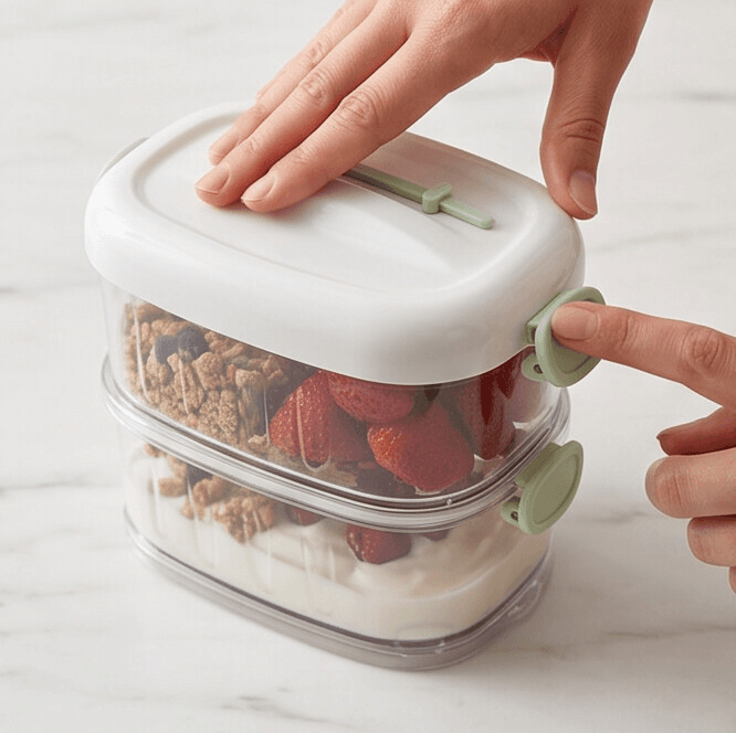Q31-503945 Double-Layer Spice Fresh-Keeping Bo