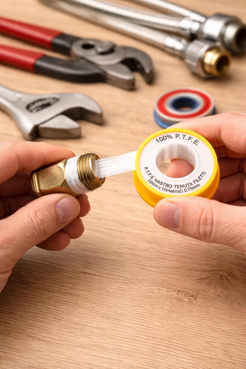 Professional PTFE Teflon Tape – 100% PTFE, 3