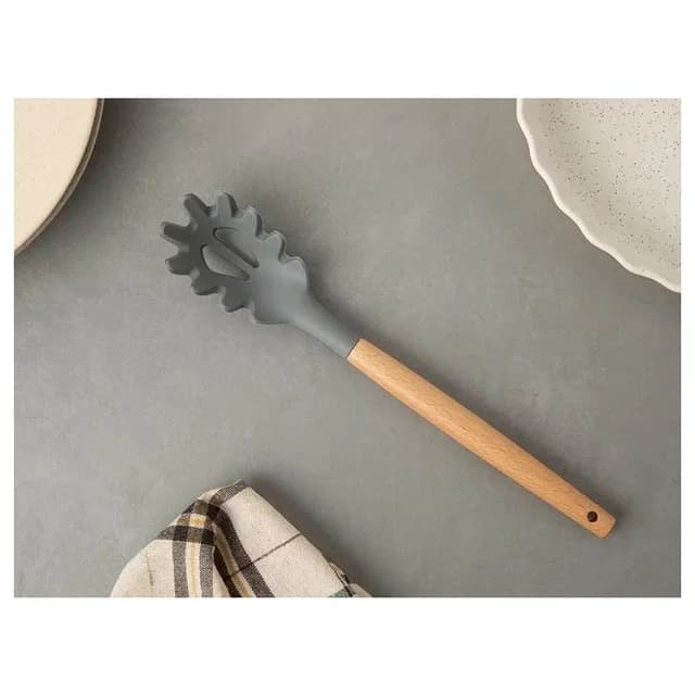 Kitchen Utensil 3202A (Wooden Spaghetti Spoon) 5