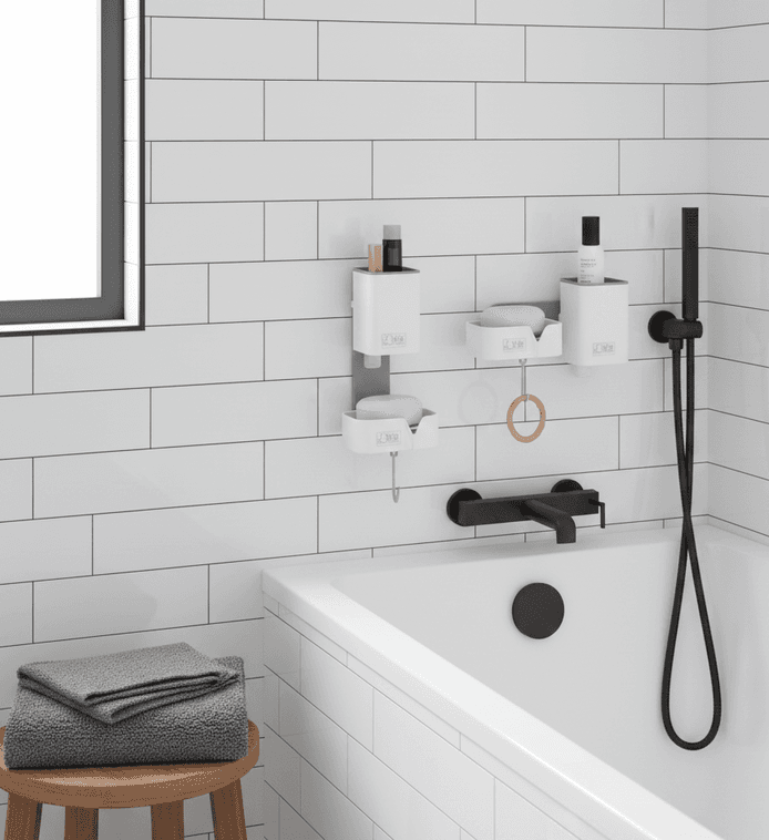 Wall-mounted Multifunctional Storage Rack 4