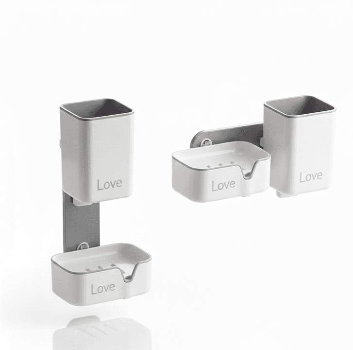 Wall-mounted Multifunctional Storage Rack 2